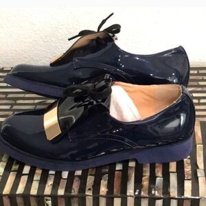 Baldi “Sayre” Patent Loafer Shoes New without box